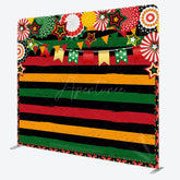 Aperturee - Aperturee Mexican Carnival Celebration Square Tension Backdrop
